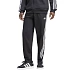 Pánské kalhoty adidas Essentials 3-Stripes Single Jersey, černé, KY6611