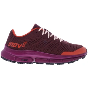 Dámské běžecké boty Inov-8 TrailFly Ultra G 280 v bordó a třešňové barvě Dámské běžecké boty Inov-8 TrailFly Ultra G 280 v bordó a třešňové barvě