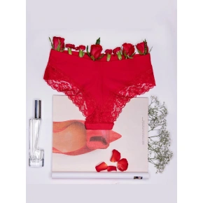 Dámské kalhotky Cheekie Brasil  červené - Julimex