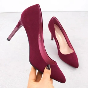 Semišové lodičky Sergio Leone 1339 W SK428C