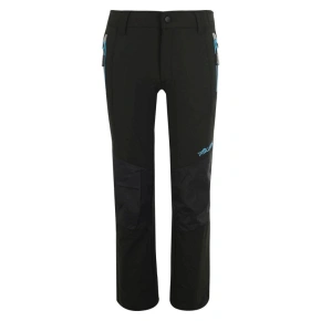 Trollkids Dětské softshellové kalhoty pro dívky/chlapce Lysefjord Pants black (147-603)