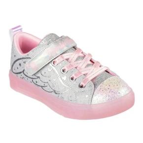 Boty Skechers S Lights Twinkle Sparks Heather Magic Jr 314703L-GYPK Boty Skechers S Lights Twinkle Sparks Heather Magic Jr 314703L-GYPK