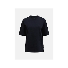Mikina PEAK PERFORMANCE W Heavy Cotton Tee, černá Mikina PEAK PERFORMANCE W Heavy Cotton Tee, černá