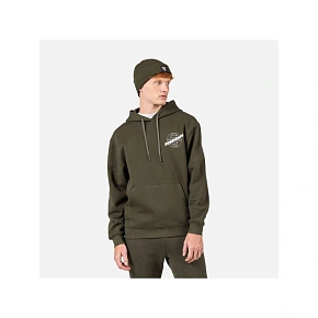 Pánská mikina ROSSIGNOL WATERFALL H RELAX SWEATSHIRT, zelená Pánská mikina ROSSIGNOL WATERFALL H RELAX SWEATSHIRT, zelená