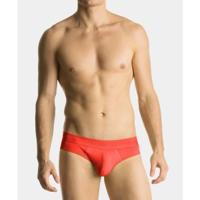 Pánské slipy MP-1580 Neon oranžová - Atlantic