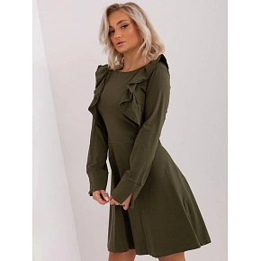 Dámské šaty EM SK HW 20 395.34P khaki - Lily Rose