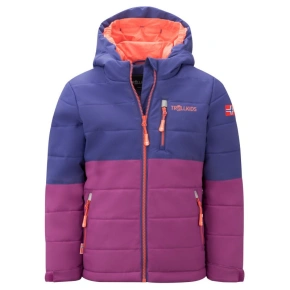 Dětská zimní bunda Trollkids Kids Hemsedal Snow Jacket XT zateplená nepromokavá fialová (513-154)