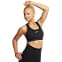 Sportovní podprsenka Nike Swoosh Nesium Support, černá, DX6821 010, XS