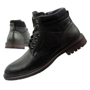 Pánské boty Wrangler George sable boots smart fashionable black