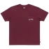 Tričko Billabong Stacked Arch Tee EBYZT00175-RSN0 Maroon L