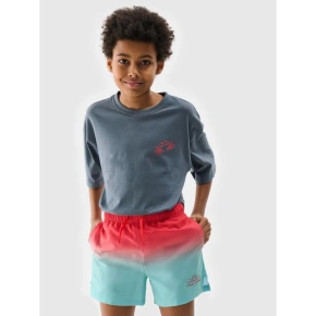 Chlapecké plážové šortky boardshorts 4F 4FJWSS25UBDSM115-47S Chlapecké plážové šortky boardshorts 4F 4FJWSS25UBDSM115-47S