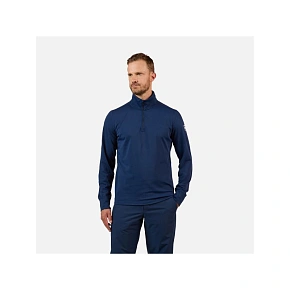 Pánská mikina ROSSIGNOL MID LAYER STRETCH HZ, tmavě modrá