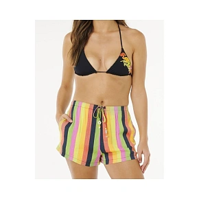 Dámské šortky RIP CURL Neon Stripe Beach Short, vícebarevné Dámské šortky RIP CURL Neon Stripe Beach Short, vícebarevné