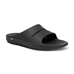OOFOS OOahh Slide Pánské Černé