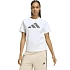Dámské tričko adidas Animal Graphic, bílé, KT9719