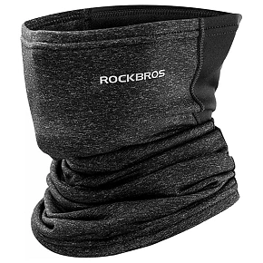 Sportovní nákrčník Rockbros LF7759, zateplený, černý-šedý