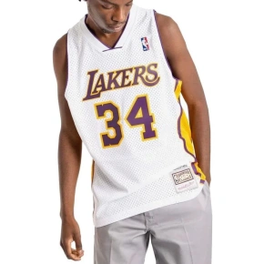 Mitchell & Ness Los Angeles Lakers NBA Shaquille O'Neal M tričko SMJY4442-LAL02SONWHIT pánské Mitchell & Ness Los Angeles Lakers NBA Shaquille O'Neal M tričko SMJY4442-LAL02SONWHIT pánské