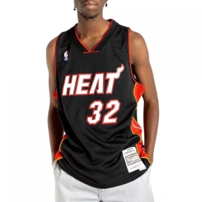 Mitchell &Ness NBA Swingman Miami Heat Shaquille O`Neal M dres SMJYAC18017-MHEBLCK05SON pánské