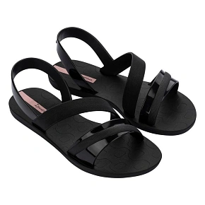 Ipanema boty dámské sandály Vibrant fashionable comfortable black dámské
