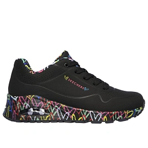 Dámské boty Skechers UNO LOVING LOVE 155506 BBK