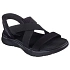 Dámské sandály Skechers GO WALK FLEX SANDAL GLIMMER UP 141489 BBK
