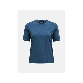 Tričko PEAK PERFORMANCE Original Small Logo Tee Women, modré Tričko PEAK PERFORMANCE Original Small Logo Tee Women, modré