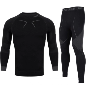 Alpinus Tactical Base Layer Set black-grey M GT43276 pánské