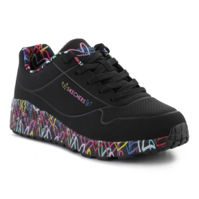 Dětská obuv Lovely Luv Jr 314976L-BKMT - Skechers Dětská obuv Lovely Luv Jr 314976L-BKMT - Skechers