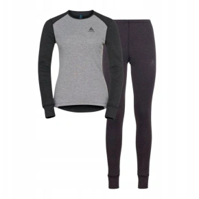 Termoaktivní prádlo - Odlo Set ACTIVE WARM Special Set velikost L Grey