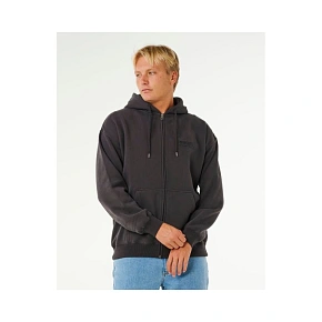 Pánská mikina RIP CURL Surf Puff Zip Thru, černá Pánská mikina RIP CURL Surf Puff Zip Thru, černá