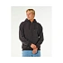 Pánská mikina RIP CURL Surf Puff Zip Thru, černá