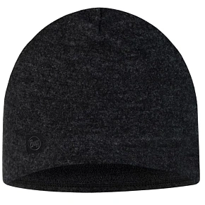 Čepice Buff Merino Fleece Hat Beanie 12944699910, černá, jedna velikost