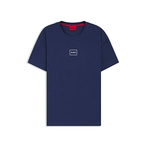 Hugo Loungewear Laze AZZURRO pánská košile na spaní (50525236-409)