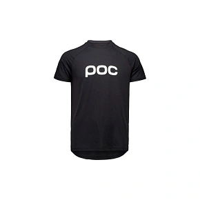 Cyklistické tričko POC Reform Enduro Tee – uranium black, velikost: S