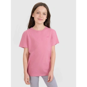 Dívčí hladké tričko 4F 4FJWSS25TTSHF2177-56S Dívčí hladké tričko 4F 4FJWSS25TTSHF2177-56S