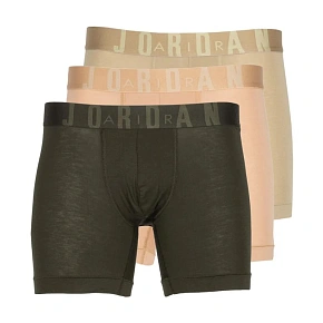 Pánské boxerky Air Jordan Flight Men's Modal Boxer Briefs, balení po 3 kusech, konopí – JM0621-X0L Pánské boxerky Air Jordan Flight Men's Modal Boxer Briefs, balení po 3 kusech, konopí – JM0621-X0L