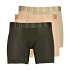 Pánské boxerky Air Jordan Flight Men's Modal Boxer Briefs, balení po 3 kusech, konopí – JM0621-X0L