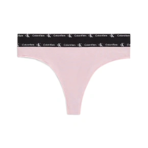 Dámská tanga Micro 1996 2Pack QD5035E-C4U - Calvin Klein