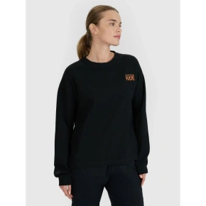 Dámské tričko oversize s potiskem a dlouhým rukávem 4F 4FWSS25TLONF393-20S