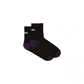 Cyklistické ponožky POC Cadence Road Air Socks, černé