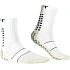 Protiskluzové fotbalové ponožky TRUsox 3.0 Mid-Calf Thin bílé - TRUSOX