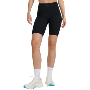 Dámské krátké legíny 4F FNK F048 deep black 4FWAW25TFSTF048 20S dámské Dámské krátké legíny 4F FNK F048 deep black 4FWAW25TFSTF048 20S dámské