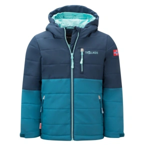 Zimní bunda pro holky/chlapce Trollkids Kids Hemsedal Snow Jacket XT zateplená modrá (513-104)