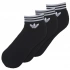 Adidas ORIGINALS Trefoil Ankle Stripes ponožky 3pack AZ5523