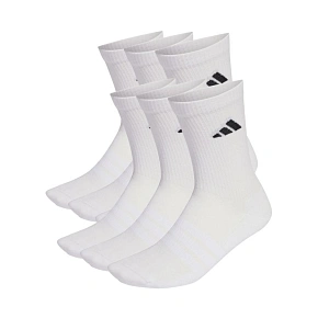 Ponožky adidas Cushioned Crew Essentials 6p bílé KE5498 Ponožky adidas Cushioned Crew Essentials 6p bílé KE5498