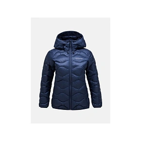 PEAK PERFORMANCE Dámská péřová bunda Helium Down Hood Jacket blue PEAK PERFORMANCE Dámská péřová bunda Helium Down Hood Jacket blue