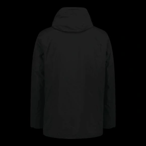 Pánská zimní sportovní bunda dlouhá CMP kabát s kapucí černá (34K0157/U901) pánské