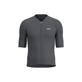 Cyklistické tričko POC M's Raceday S/S Jersey, šedé Cyklistické tričko POC M's Raceday S/S Jersey, šedé