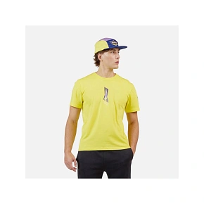 Unisexové tričko ROSSIGNOL SUPER TEE, žluté Unisexové tričko ROSSIGNOL SUPER TEE, žluté