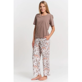 Dámské pyžamo PDD4900-026 béžové - Moraj